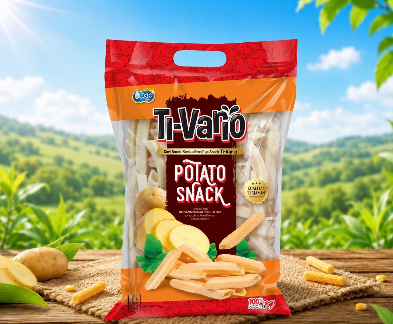Ti-Vario Stik Kentang - Gambar 1